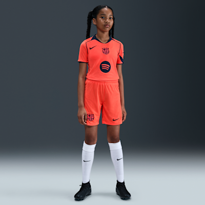 F.C. Barcelona 2025/26 Stadium Third Older Kids' Nike Dri
